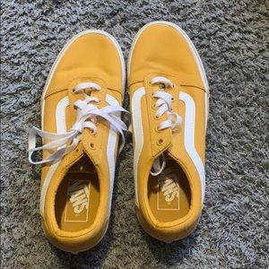 COPY - Mustard Colored Vans